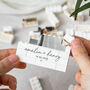 Personalised Wedding Gift Keepsake Style Blocks, thumbnail 8 of 8