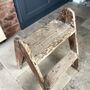 Vintage Wooden Step Stool Ladder, thumbnail 3 of 7