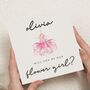 Personalised Will You Be My Flower Girl Proposal Card, thumbnail 1 of 7