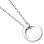 Sterling Silver Personalised One Ring Necklace, thumbnail 6 of 12