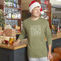 Pigs In Blankets Men's Long Sleeved Christmas T Shirt, thumbnail 2 of 7