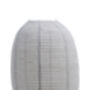 Large Cotton Oval Light Shade In Dusk Or White, thumbnail 4 of 4