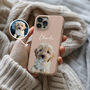 Custom Pet Portrait Phone Case, thumbnail 1 of 10