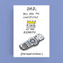 King Of The Remote Card, thumbnail 1 of 2