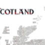 Scottish Word Map, thumbnail 2 of 4