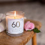 60th Birthday Personalised Candle Gift, thumbnail 2 of 5