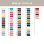 Personalised Cotton Chevron Baby Shawl, thumbnail 5 of 7