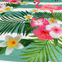 Pink Flamingos Cushion Cover With Leafy Florals, thumbnail 2 of 7