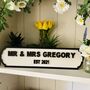Personalised Anniversary Name Wooden Double Roadsign, thumbnail 11 of 11