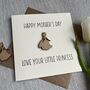 Little Princess Happy Mother's Day Card, thumbnail 2 of 2