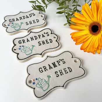 Granny's Ceramic Shed Sign, 7 of 9