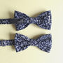 Charlie Ditsy Floral Bow Tie, thumbnail 2 of 2
