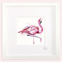 Inky Flamingo Illustration Print, thumbnail 1 of 12