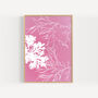 Pink Seaweed Art Print, thumbnail 5 of 6