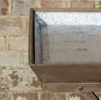 Potting Table With Removeable Zinc Tray, 4 of 4