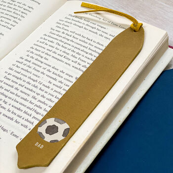 Personalised Football Bookmark, 2 of 3