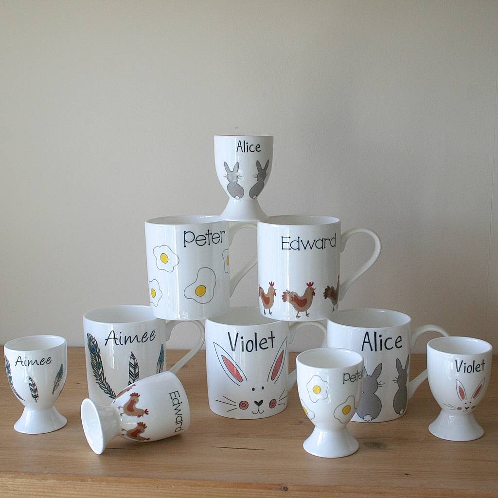 Personalised Egg Cup, 1 of 8