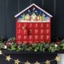 Resusable Wooden Advent Calendar With LED Lights, thumbnail 1 of 8