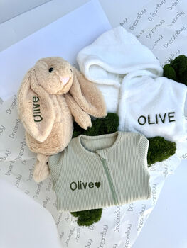Personalised Toddler And Baby Gift Set Box Seven Options, 7 of 11