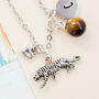 Personalised Tiger Charm Necklace, thumbnail 3 of 4
