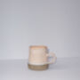 Pink Glazed Speckled Ceramic Mug With Stoneware Base, thumbnail 3 of 6