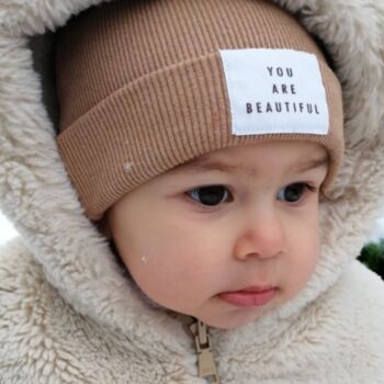 Children's Unisex Hat Beanie Cotton Baby Child Gift, 4 of 11