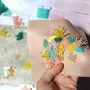 Beaded Embroidery Kit In 'Pastel', thumbnail 3 of 10