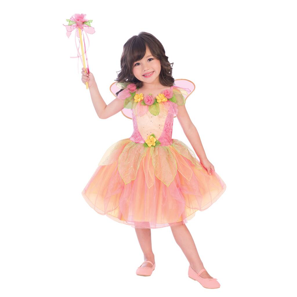 Children's Peach Melba Fairy Dress Up Costume, 1 of 4