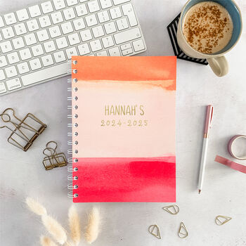 Personalised Mid Year Diary | Choice Of Covers, 7 of 10
