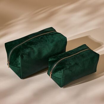 Bridesmaid Velvet Toiletry And Accessory Case, 10 of 10