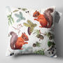 Cute Squirrels Double Sided Soft Cushion Cover, thumbnail 5 of 7