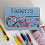 Personalised Crafting Storage Tin, thumbnail 1 of 11