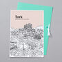 Personalised York Print, thumbnail 7 of 10