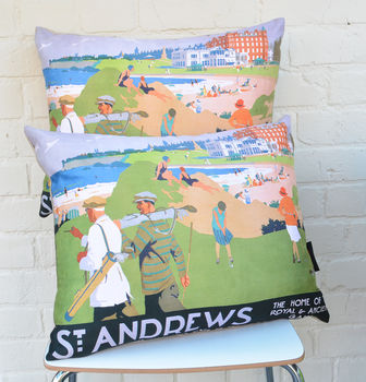 St Andrews Golf Cushion, 3 of 3