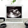 Can't Wait To Meet You Baby Scan Glass Token, thumbnail 3 of 7