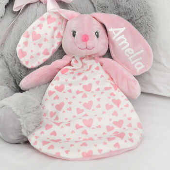 Personalised Bunny With Ears Comforter, 4 of 10