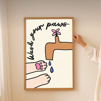 Wash Your Paws Print, 2 of 5