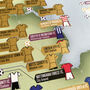 Personalised Scratch Off UK 92 Football Grounds Print, thumbnail 8 of 12