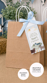 Farm Animal Theme Party Bags For Kids Birthday Party, 10 of 10