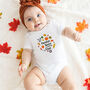 Autumn Themed Baby Bodysuit Vest, thumbnail 1 of 4