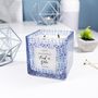 Engagement Scented Square Candle Gift, thumbnail 9 of 12
