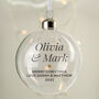 Personalised Gold Star Glass Bauble, thumbnail 4 of 4