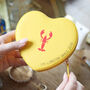 Personalised 'My Lobster' Heart Travel Jewellery Case, thumbnail 2 of 7