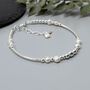 Pearl Sterling Silver Bracelet, June Birthstone Jewellery, thumbnail 1 of 2