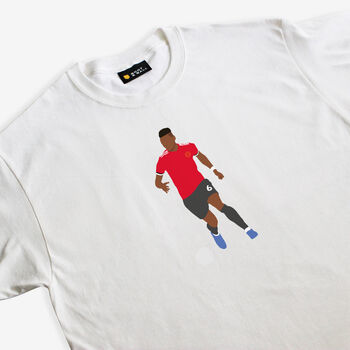 Paul Pogba Man United T Shirt, 4 of 4