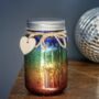 Personalised Rainbow Sparkle Firefly Jam Jar Light, thumbnail 3 of 4