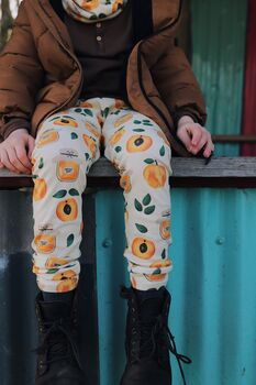 Apricot Jam Organic Leggings, 9 of 12
