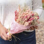 Pink Dried Flower Mini Bouquet, thumbnail 2 of 8