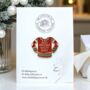 Merry Christmas Ya Filthy Animal Christmas Jumper Pin, thumbnail 3 of 9