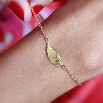 Feather Angel Wing Bracelet, 2 of 10